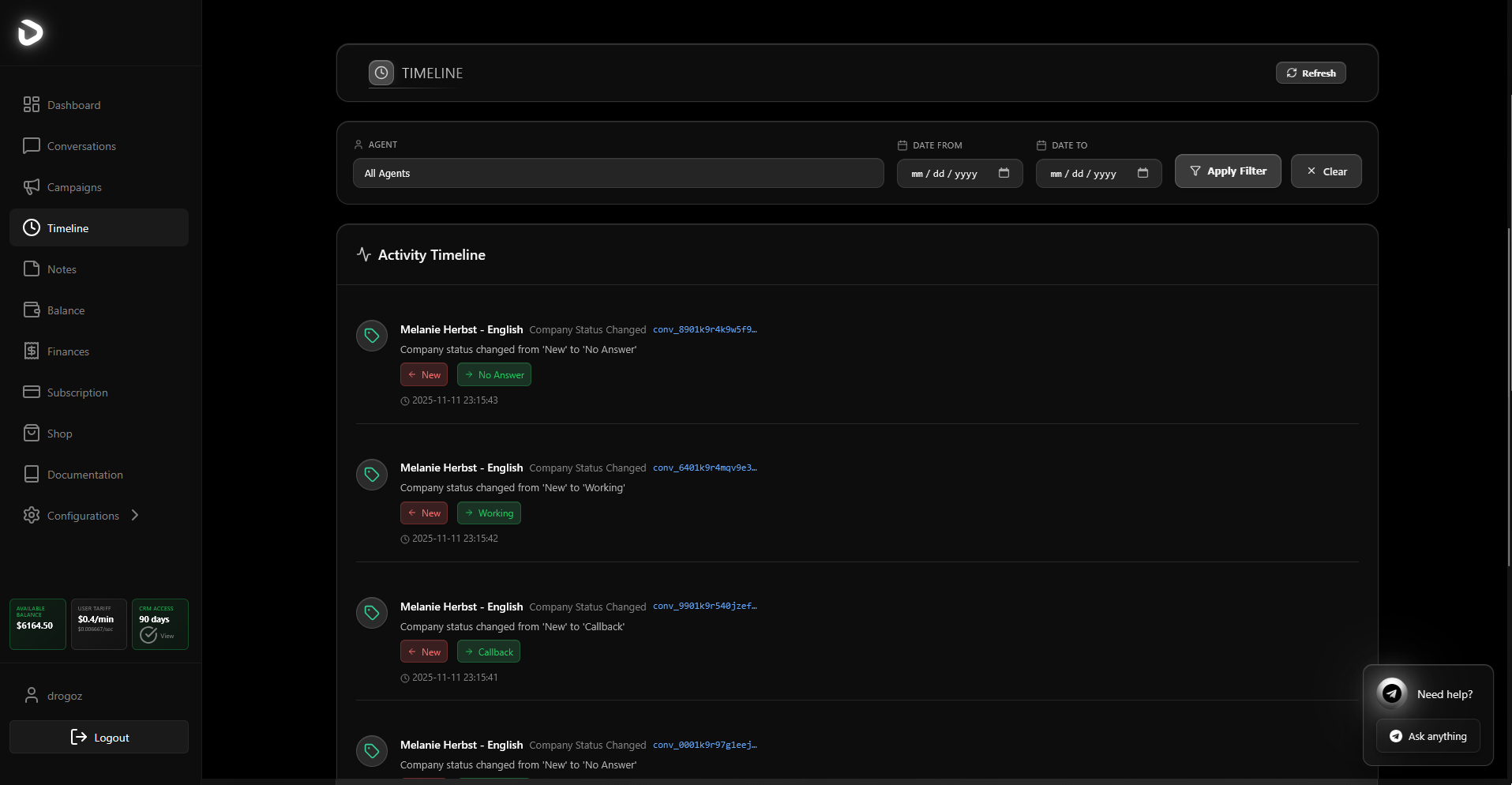 Platform Screenshot 5